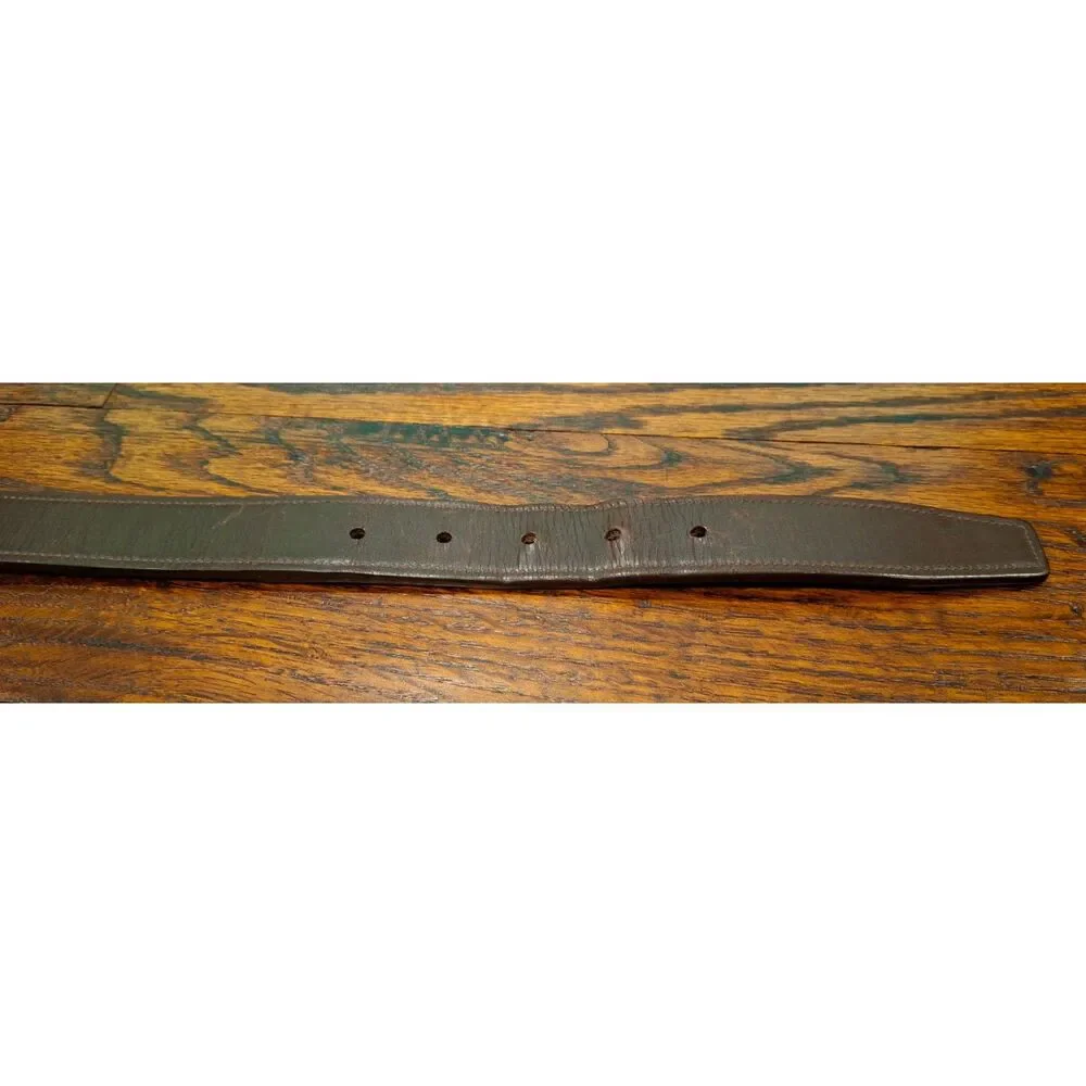 Coach Reversible Signature Leather Belt Mens Size 36